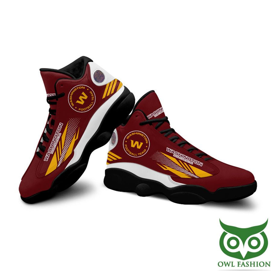 Ideafootwear Washington Football Team AJ13 Sneakers Shoes For Men And Women 1