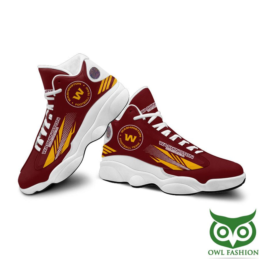 Ideafootwear Washington Football Team AJ13 Sneakers Shoes For Men And Women 2