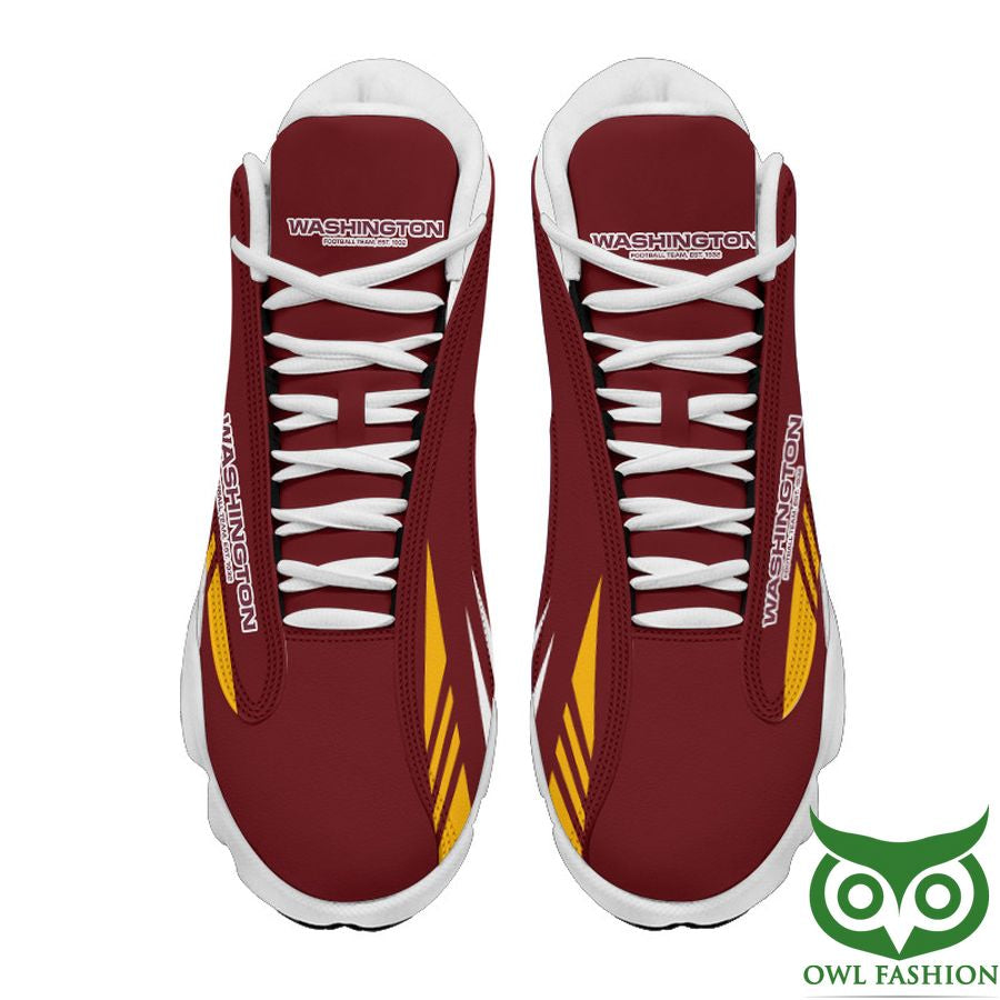 Ideafootwear Washington Football Team AJ13 Sneakers Shoes For Men And Women 2