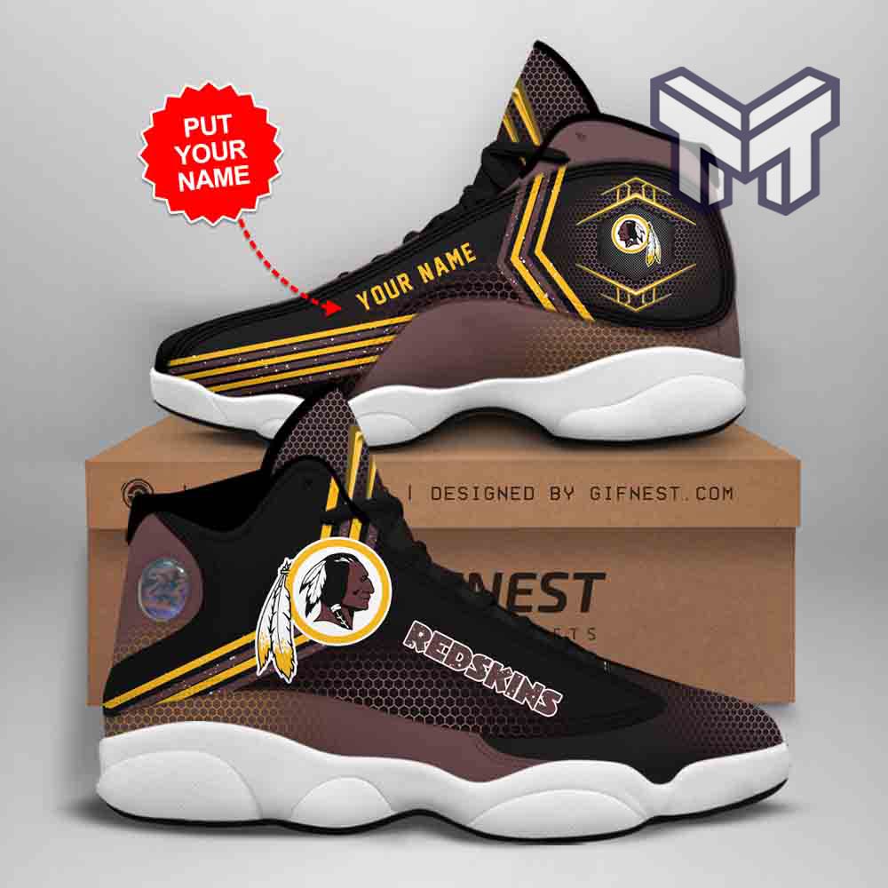 Ideafootwear Washington Redskins AJ13 Sneakers Shoes For Men And Women 1