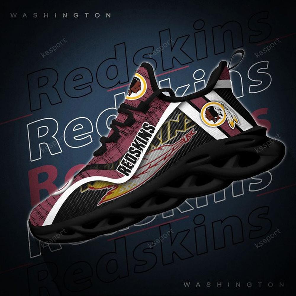 Ideafootwear Washington Redskins Max Soul Shoes Sneakers For Men And Women 10