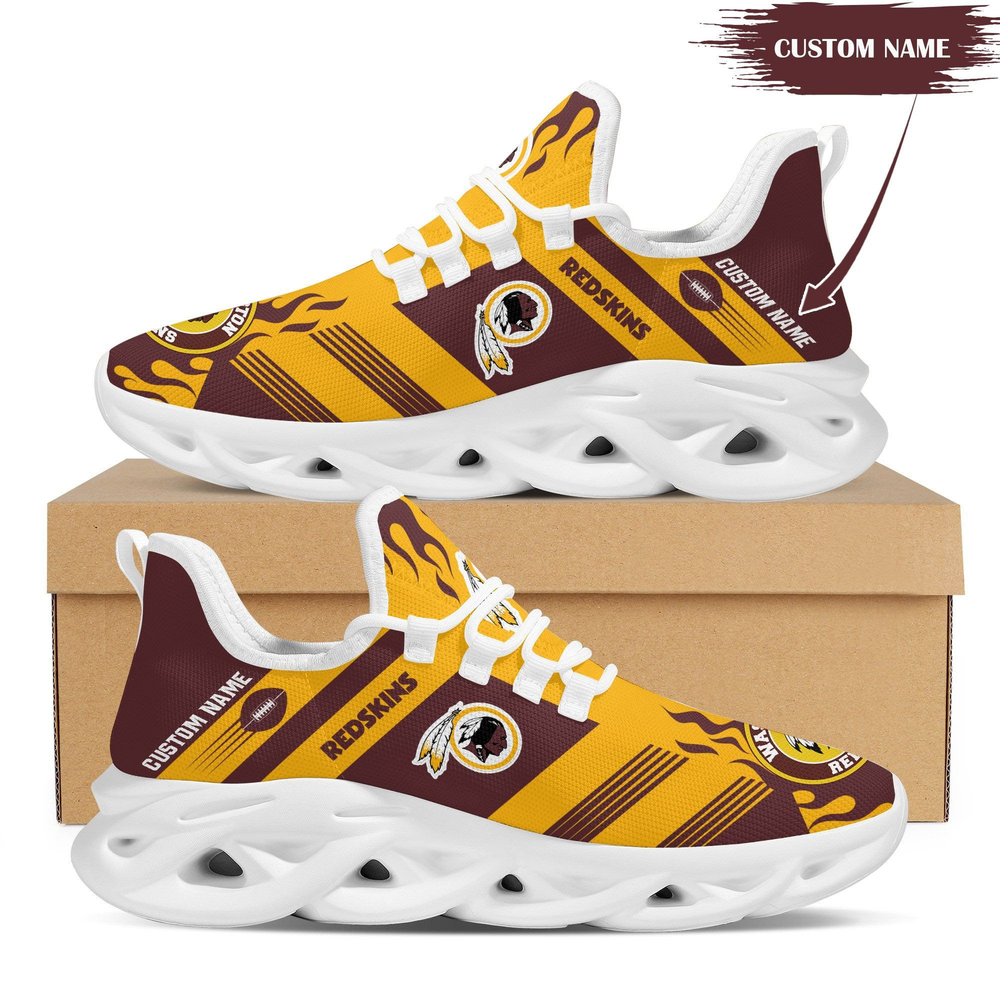 Ideafootwear Washington Redskins Max Soul Shoes Sneakers For Men And Women 12