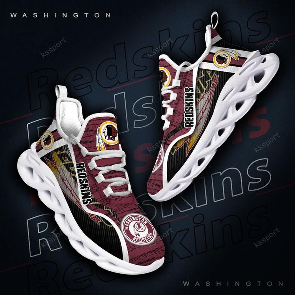 Ideafootwear Washington Redskins Max Soul Shoes Sneakers For Men And Women 10