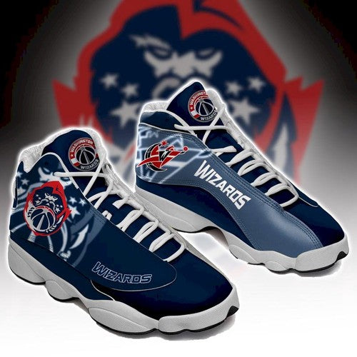 Ideafootwear Washington Wizards AJ13 Sneakers Shoes For Men And Women 1