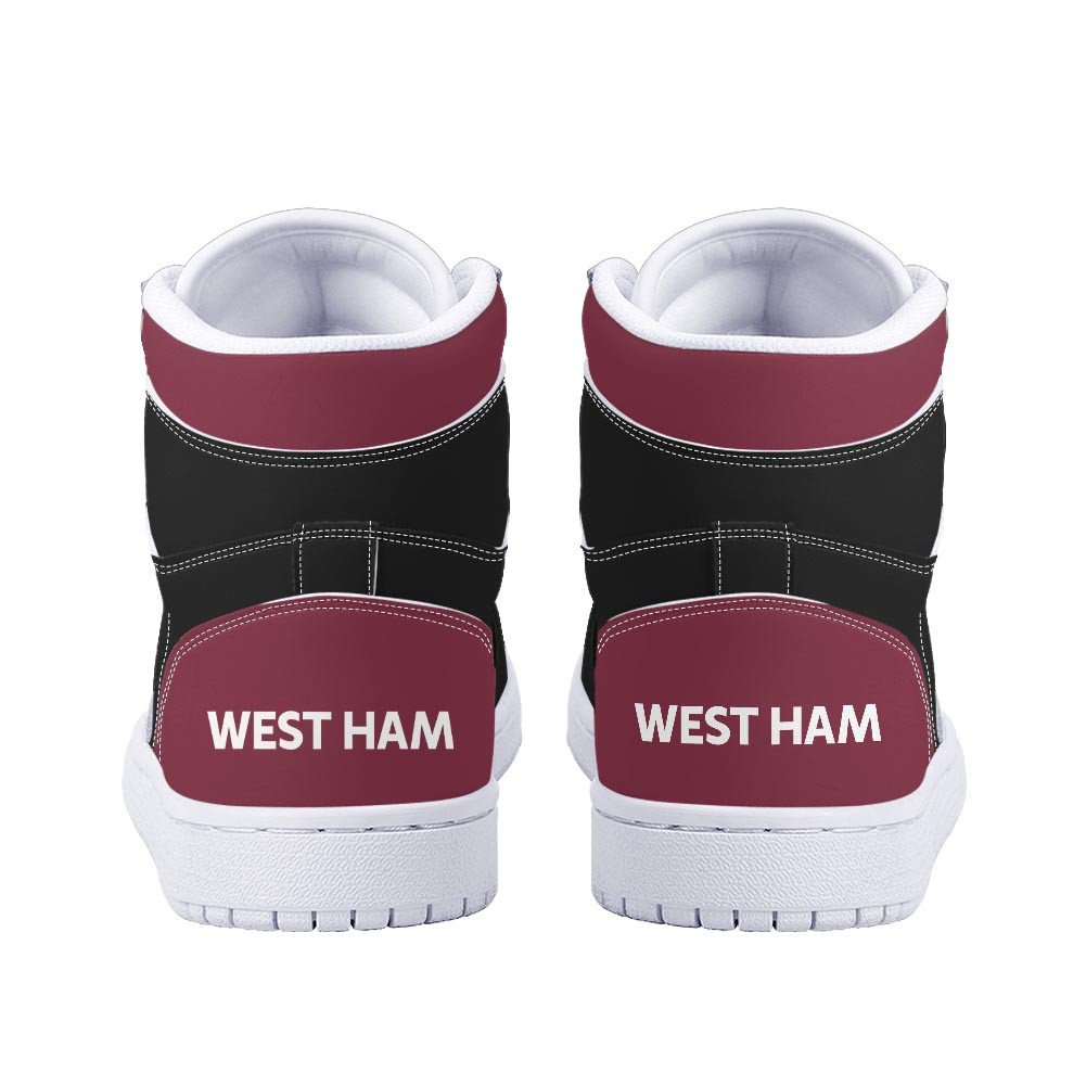 Ideafootwear West Ham United AJ1 High Sneakers Shoes For Men And Women 1