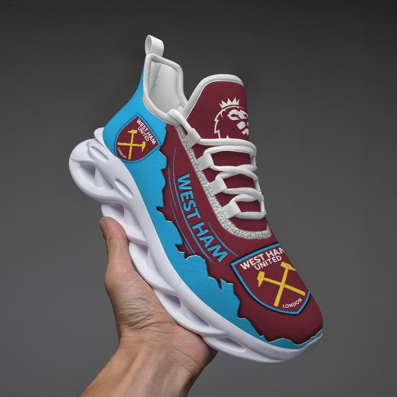 Ideafootwear West Ham United FC Max Soul Shoes Sneakers For Men And Women 1