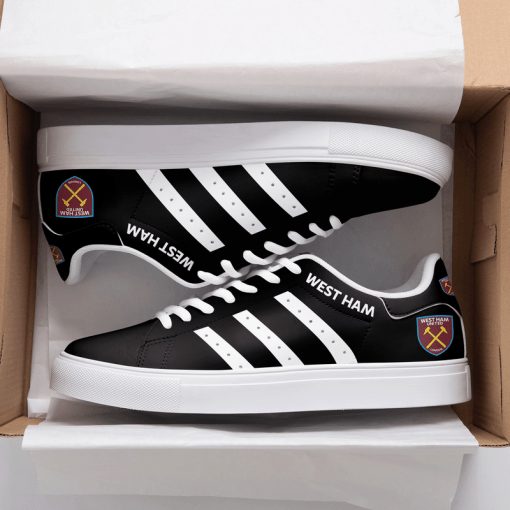 Ideafootwear West Ham United FC Skate Stan Shoes Sneakes For Men And Women 4