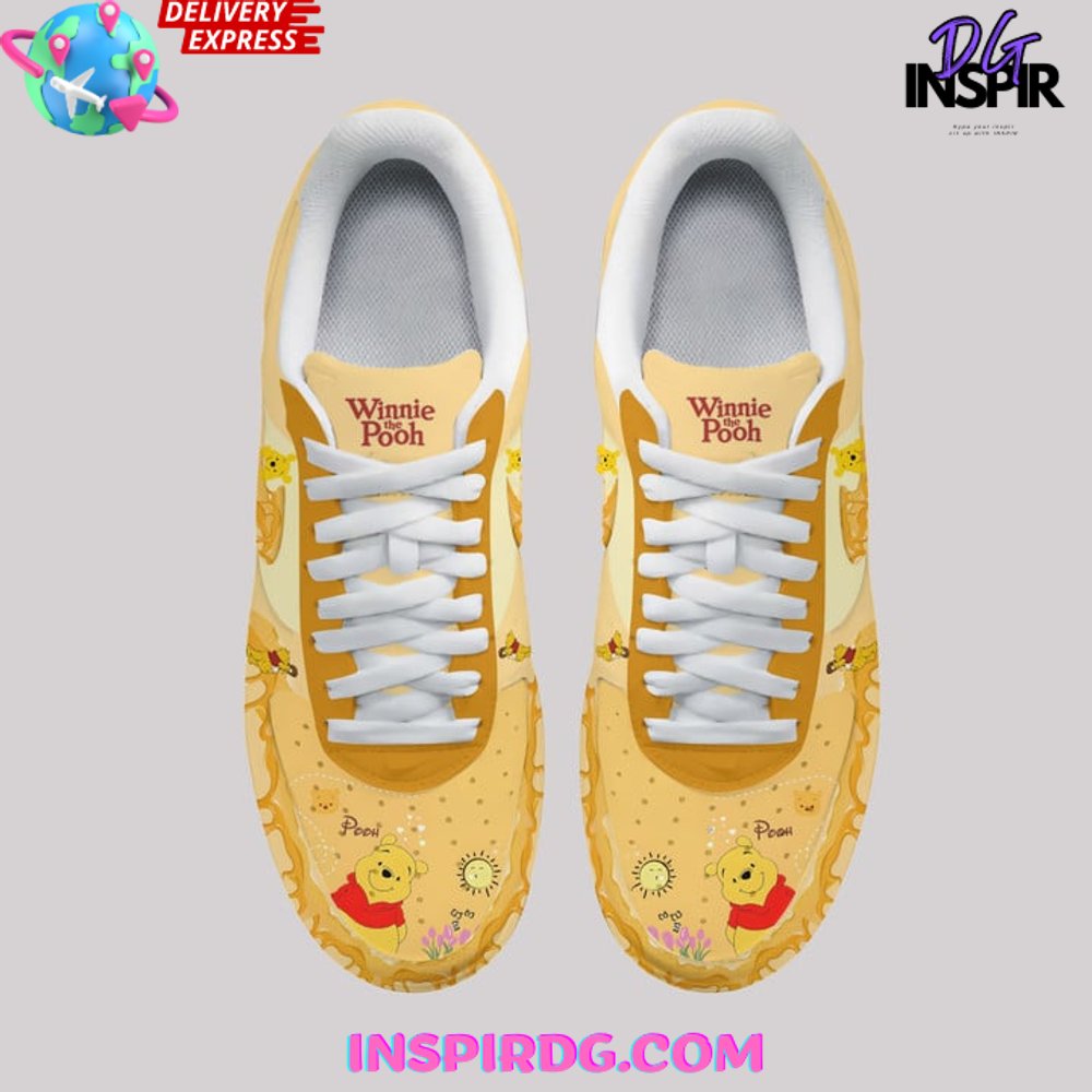 Ideafootwear Winnie the Pooh Air Low-Top Sneakers Shoes For Men And Women 8