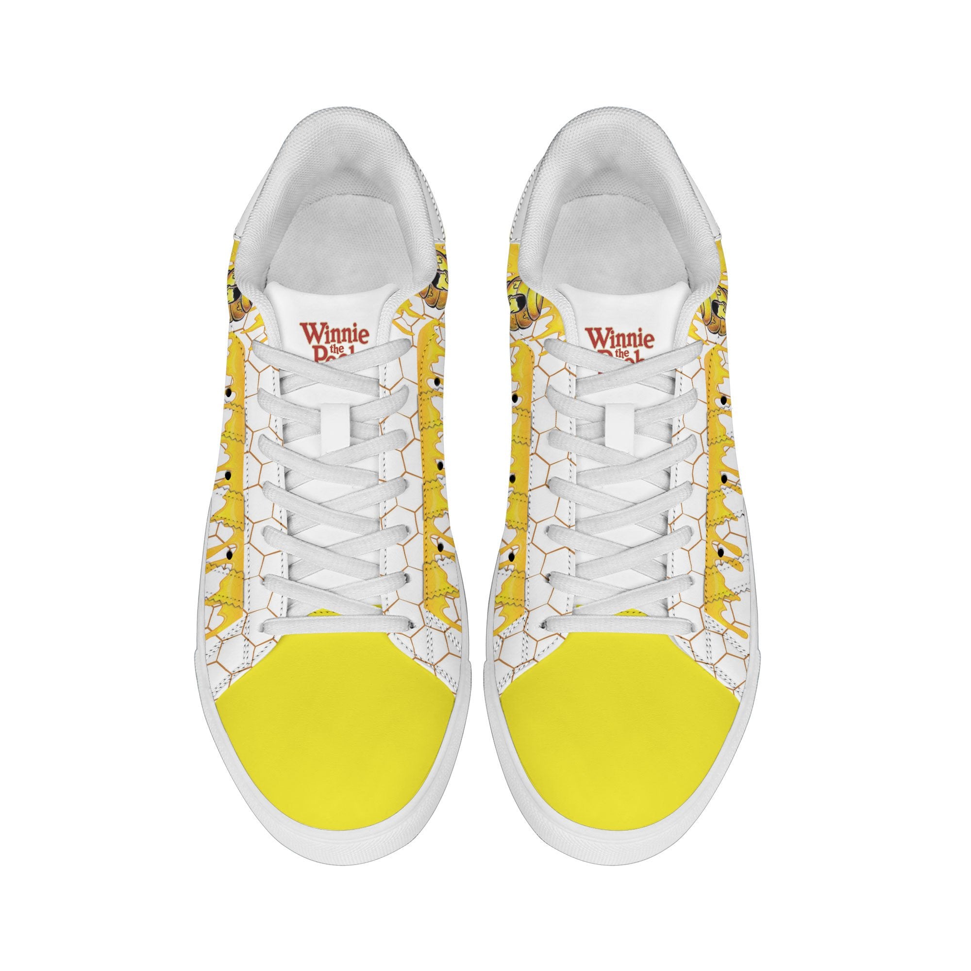 Ideafootwear Winnie The Pooh Skate Stan Shoes Sneakes For Men And Women 1