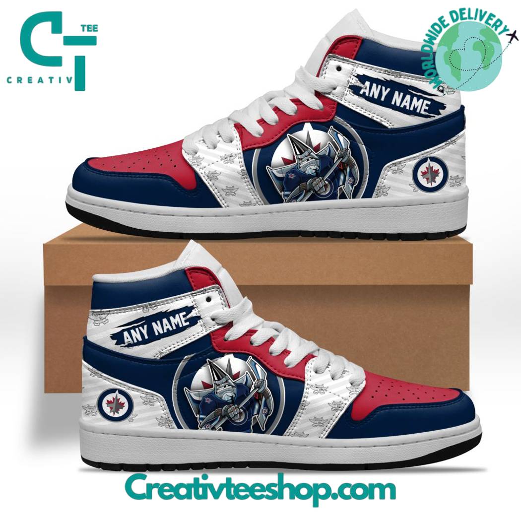 Ideafootwear Winnipeg Jets AJ1 High Sneakers Shoes For Men And Women 1