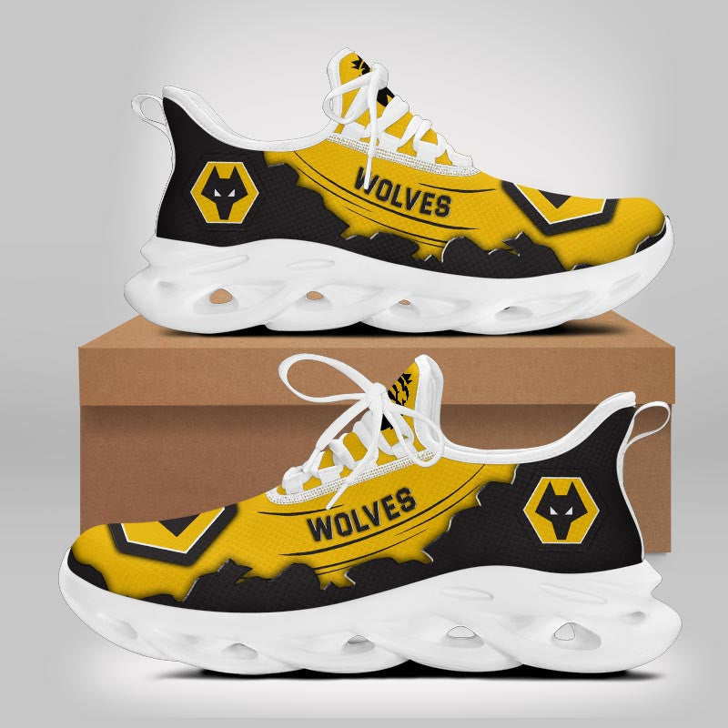 Ideafootwear Wolverhampton Wanderers F.C Max Soul Shoes Sneakers For Men And Women 1