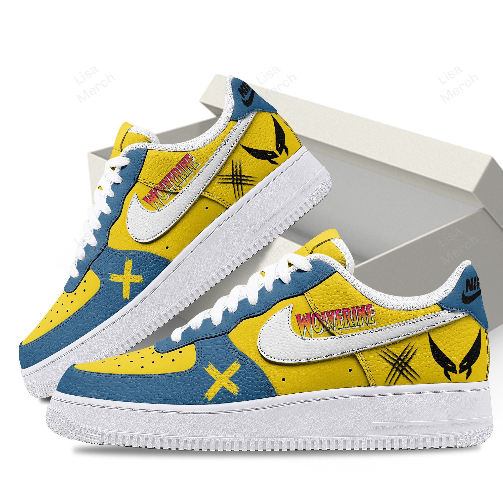 Ideafootwear Wolverine Air Low-Top Sneakers Shoes For Men And Women 2