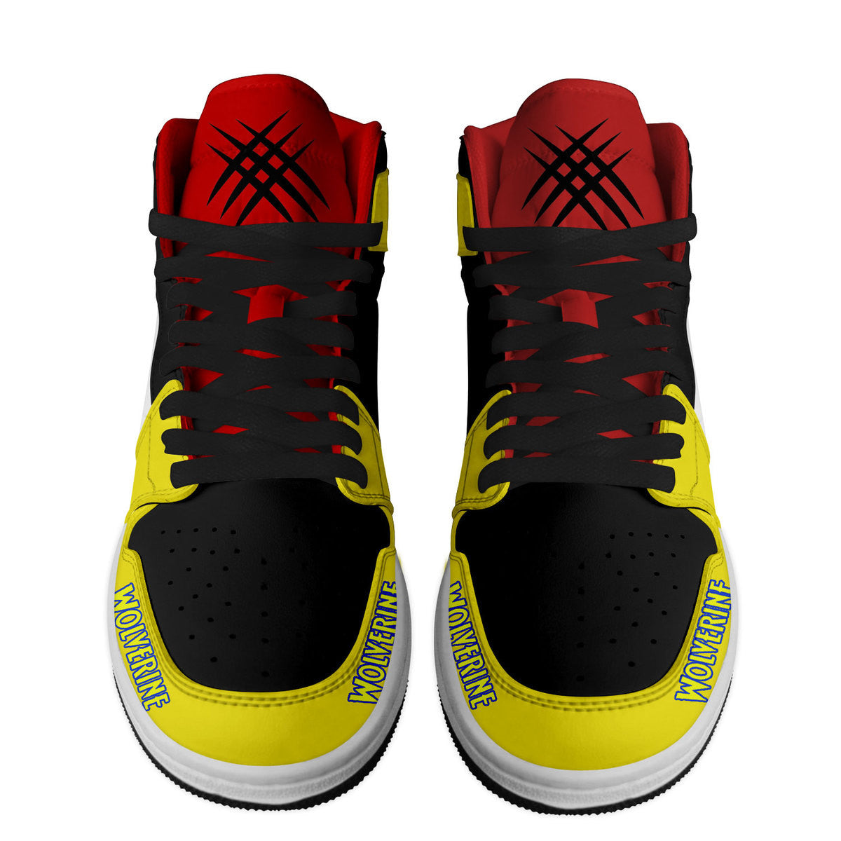 Ideafootwear Wolverine AJ1 High Sneakers Shoes For Men And Women 3