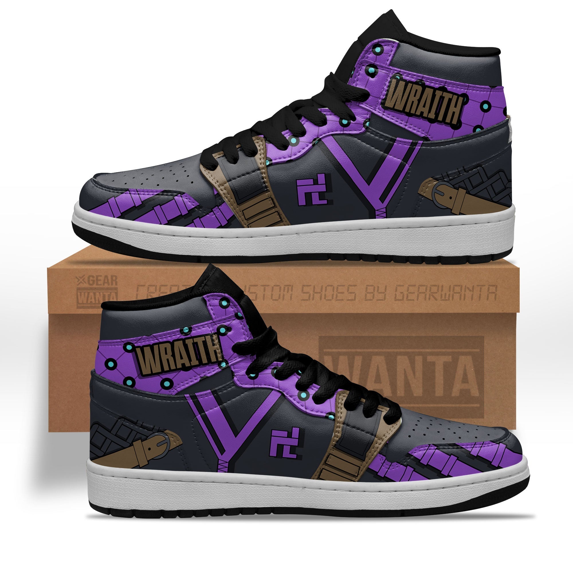 Ideafootwear Wraith Apex AJ1 High Sneakers Shoes For Men And Women 1