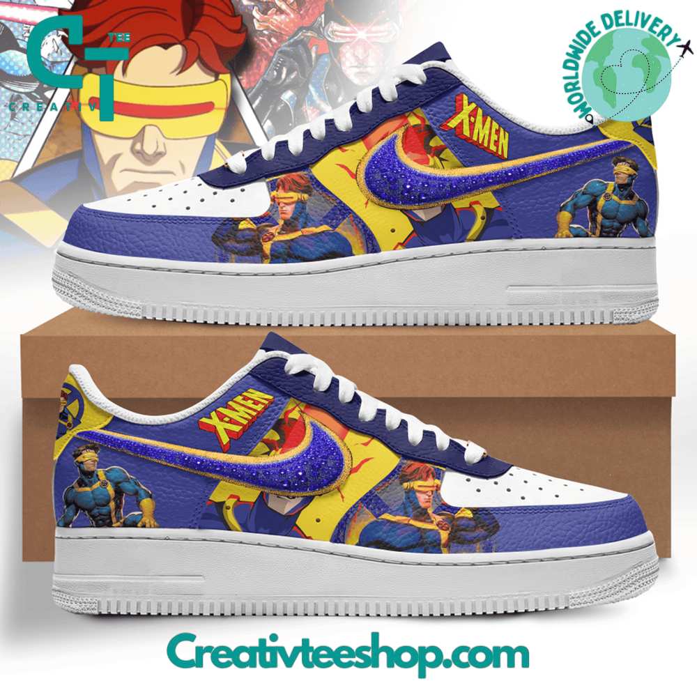 Ideafootwear X-Men 97 Nike Air Low-Top Sneakers Shoes For Men And Women 1