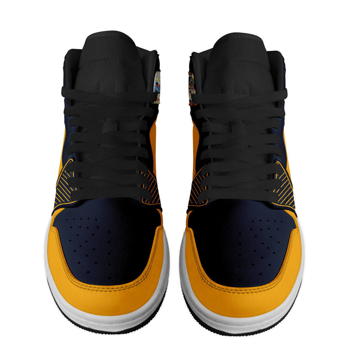 Ideafootwear X-Men AJ1 High Sneakers Shoes For Men And Women 2