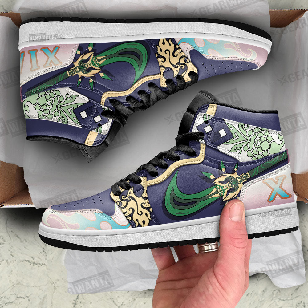 Ideafootwear Xiao Sw Genshin Impact AJ1 High Sneakers Shoes For Men And Women 1