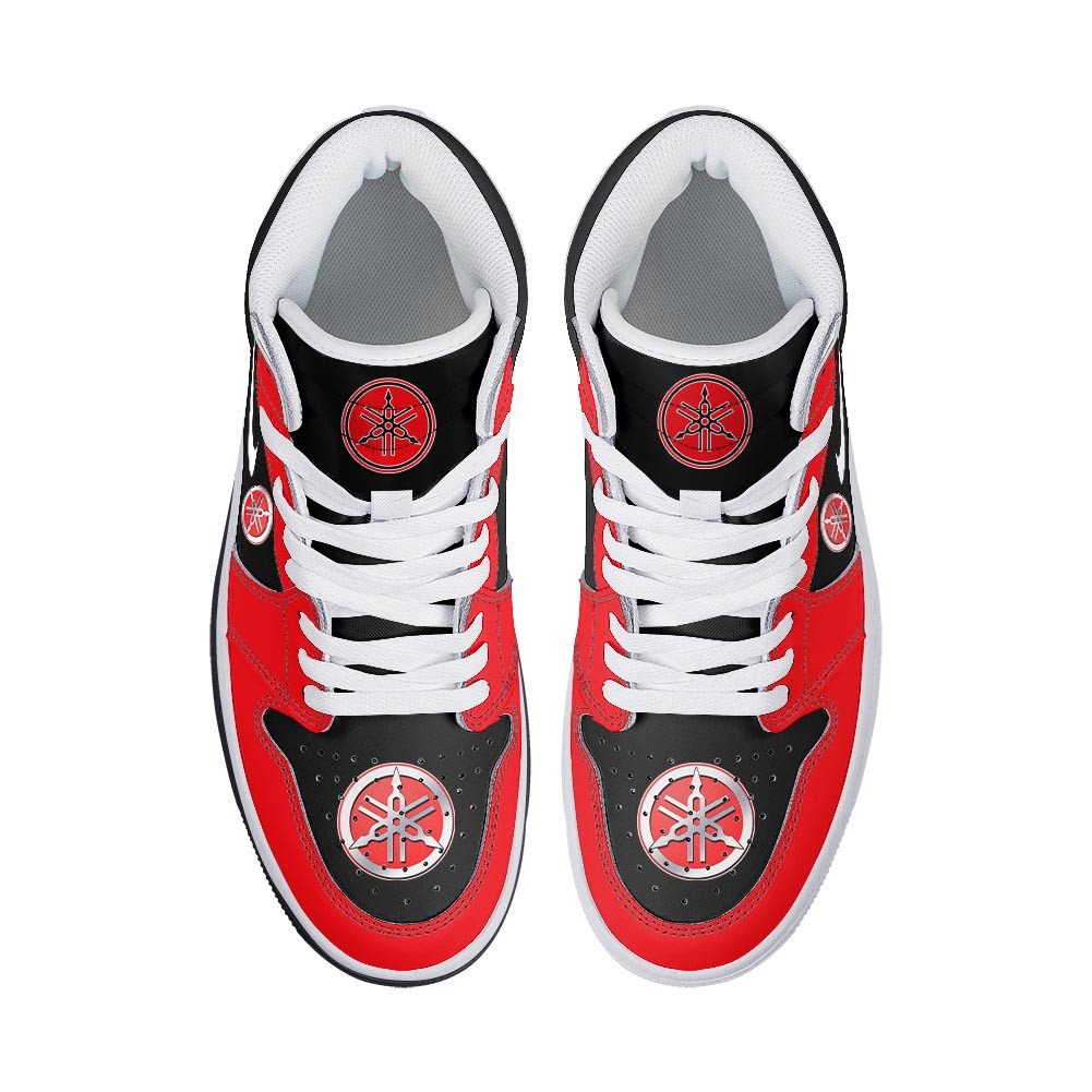 Ideafootwear Yamaha AJ1 High Sneakers Shoes For Men And Women 1