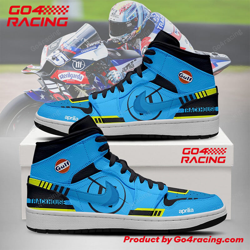 Ideafootwear Yamaha Factory Racing AJ1 High Sneakers Shoes For Men And Women 2