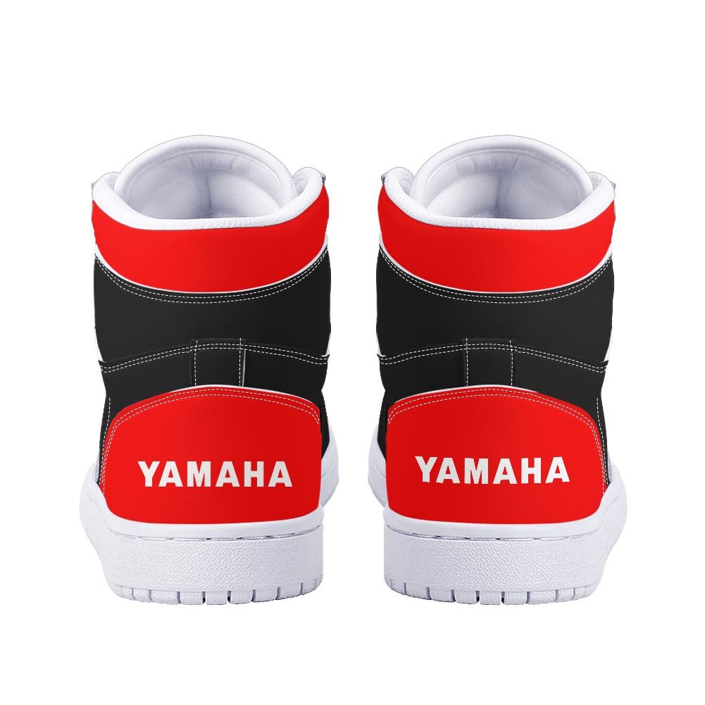 Ideafootwear Yamaha Motors AJ1 High Sneakers Shoes For Men And Women 1