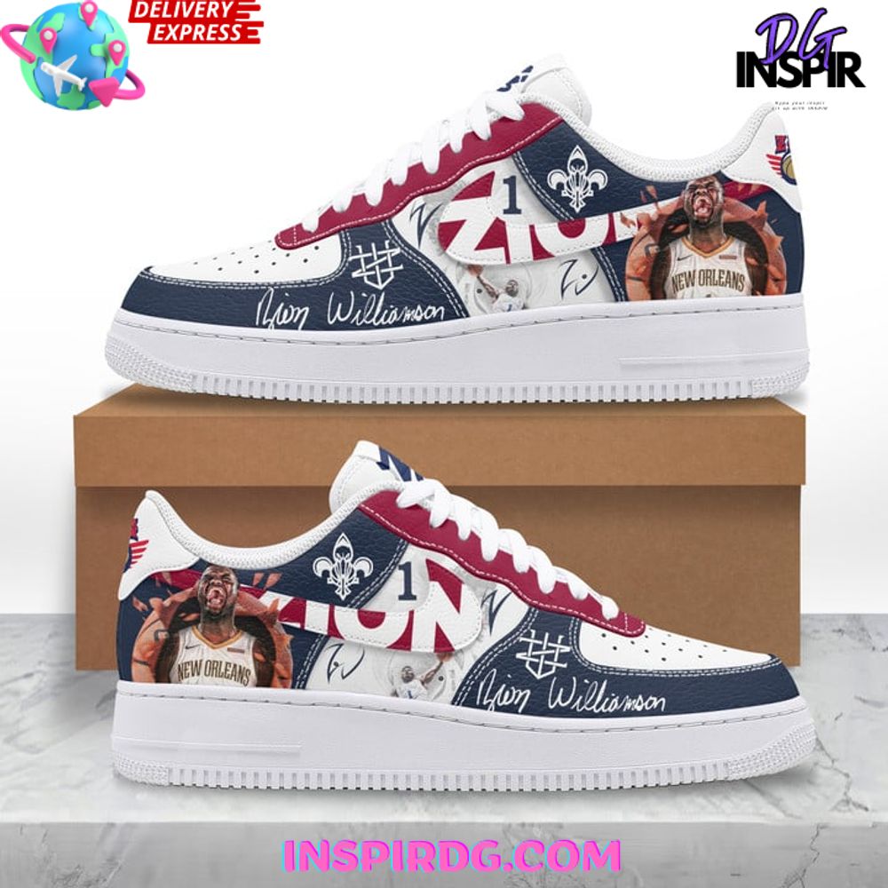 Ideafootwear Zion Williamson Basketball Air Low-Top Sneakers Shoes For Men And Women 1