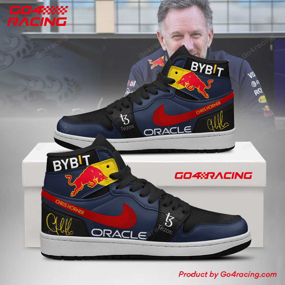 Ideafootwearh Chris Horner - Red Bulls AJ1 High Sneakers Shoes For Men And Women 1
