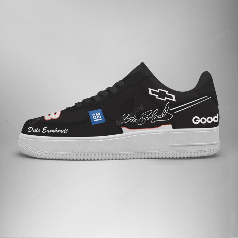 Ideafootwear Dale Earnhardt Air Low-Top Sneakers Shoes For Men And Women 1