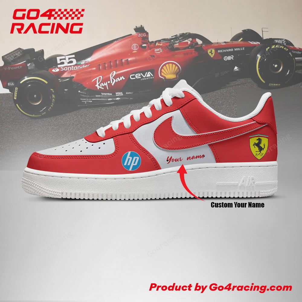 Ideafootwearh Scuderia Ferrari Air Low-Top Sneakers Shoes For Men And Women 2