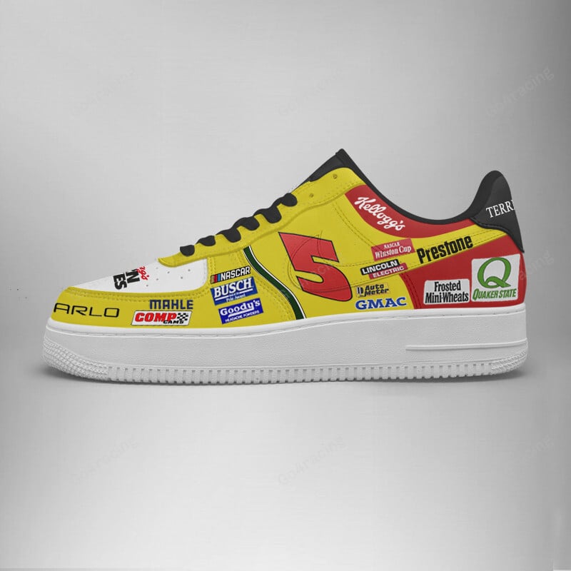Ideafootwear Terry Labonte Hendrick Motorsports Air Low-Top Sneakers Shoes For Men And Women 2