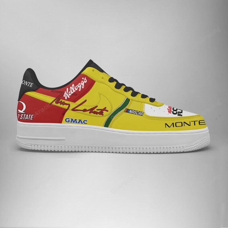 Ideafootwear Terry Labonte Hendrick Motorsports Air Low-Top Sneakers Shoes For Men And Women 1