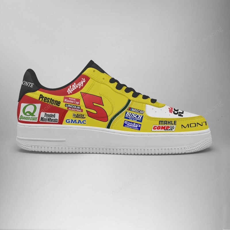 Ideafootwear Terry Labonte Hendrick Motorsports Air Low-Top Sneakers Shoes For Men And Women 2