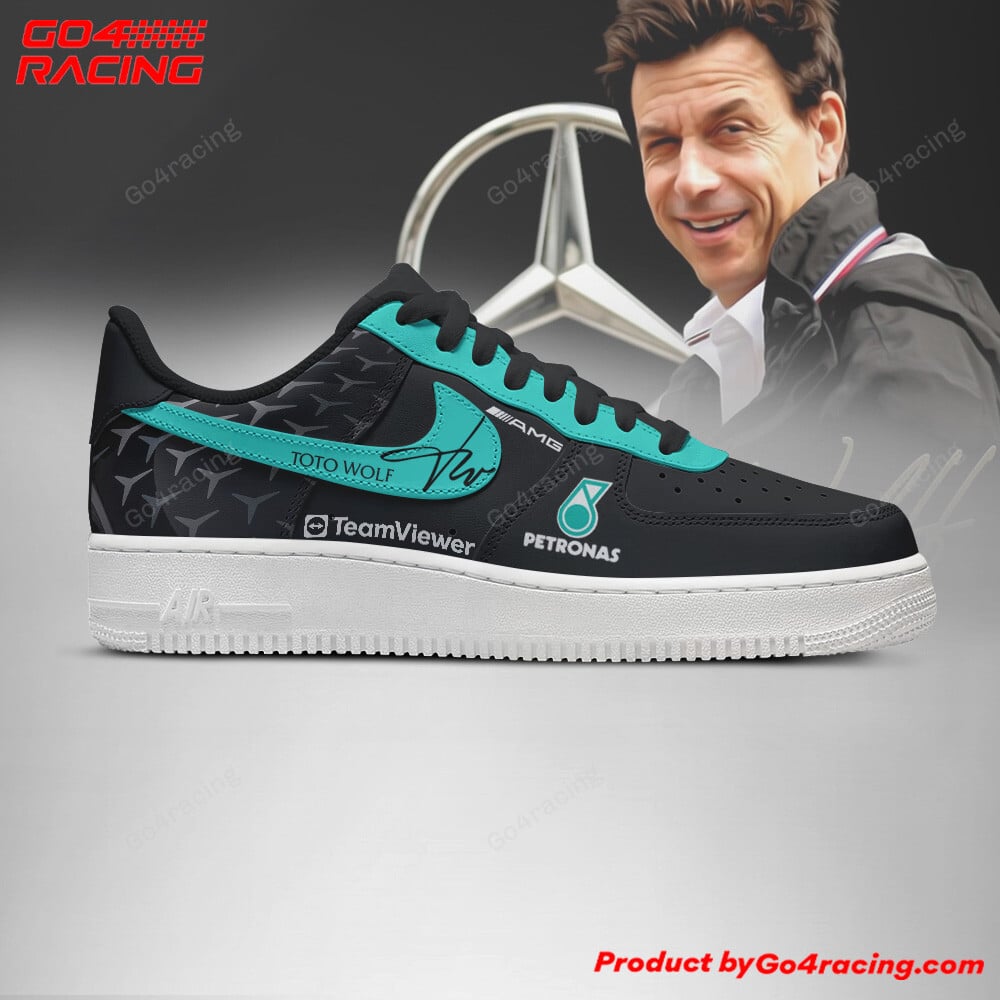 Ideafootwear Toto Wolff - Principals Mercedes Air Low-Top Sneakers Shoes For Men And Women 1