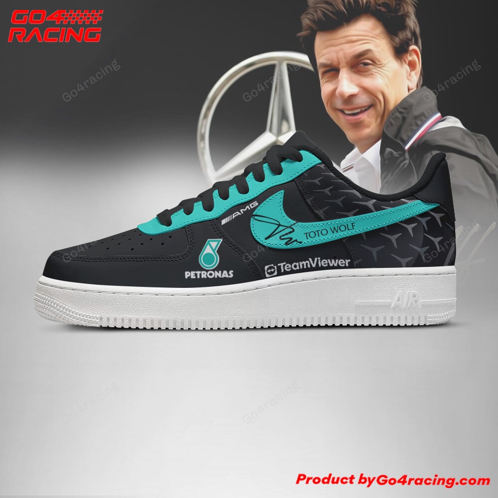 Ideafootwear Toto Wolff - Principals Mercedes Air Low-Top Sneakers Shoes For Men And Women 1