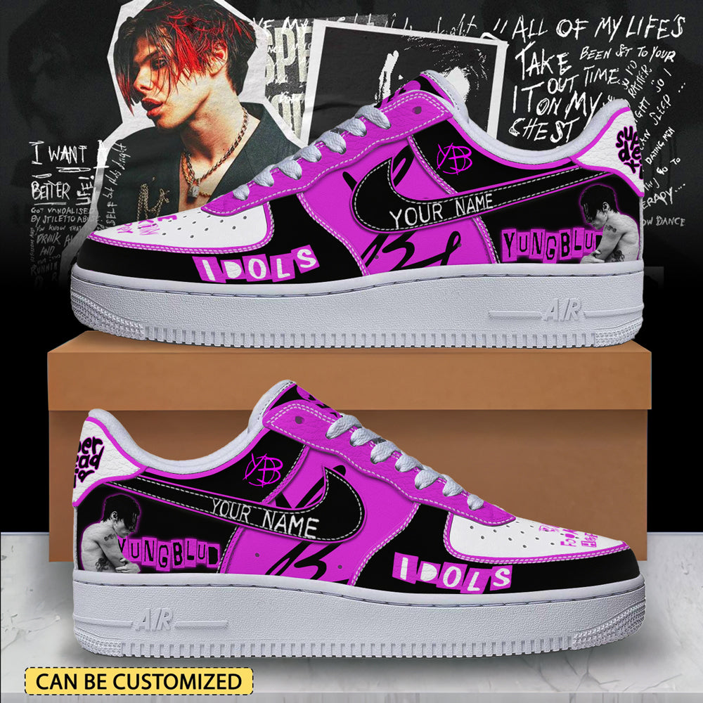 Ideafootwear Yungblud Air Low-Top Sneakers Shoes For Men And Women 1