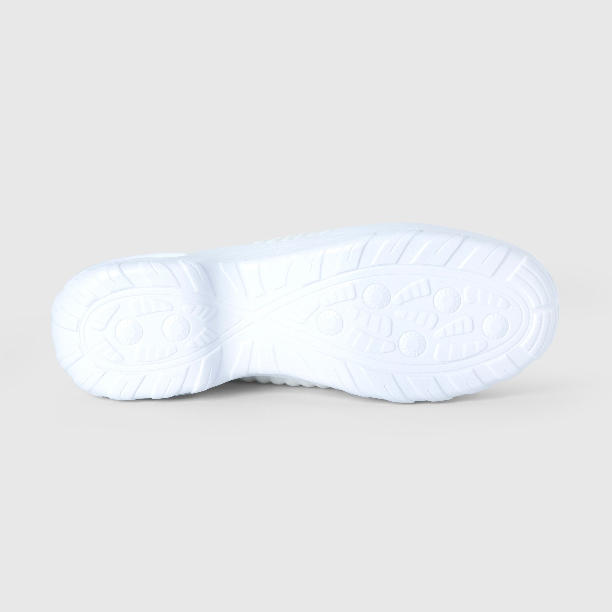 Breathable No-Tie Stretch Shoes - White