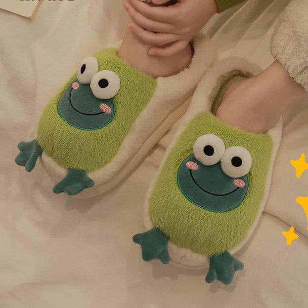 Cute Frog Slippers