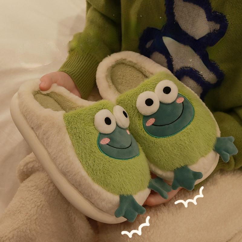 Cute Frog Slippers