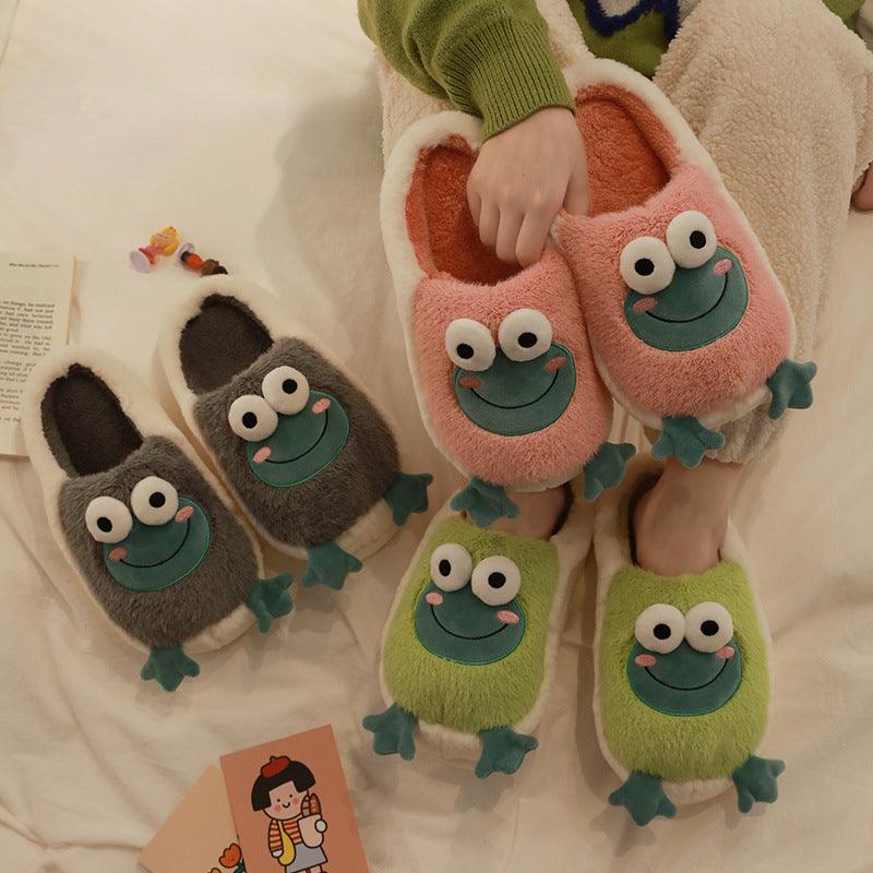 Cute Frog Slippers