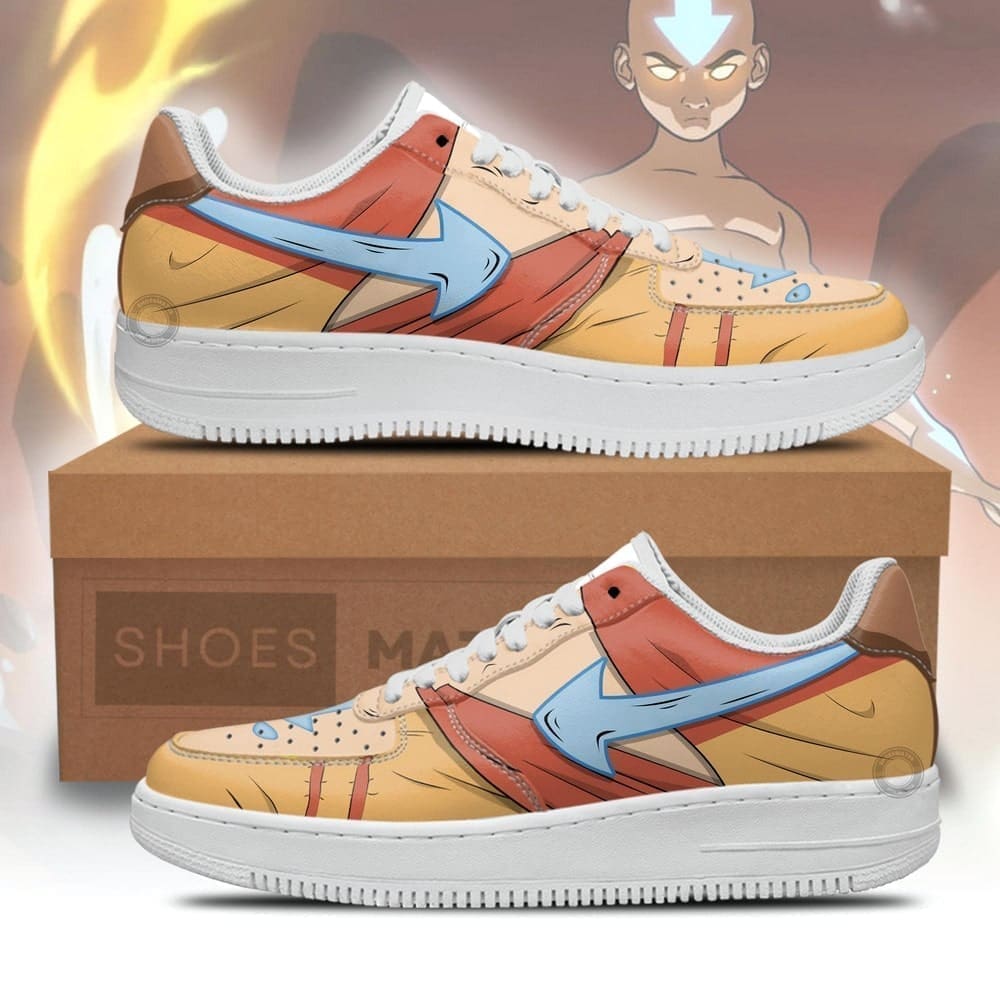 Ideafootwear Aang Air Low-Top Sneakers Shoes For Men And Women 2