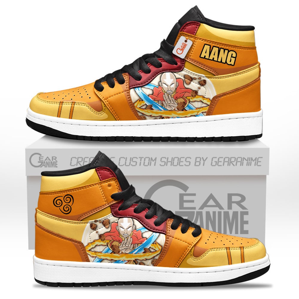 Ideafootwear Aang AJ1 High Sneakers Shoes For Men And Women