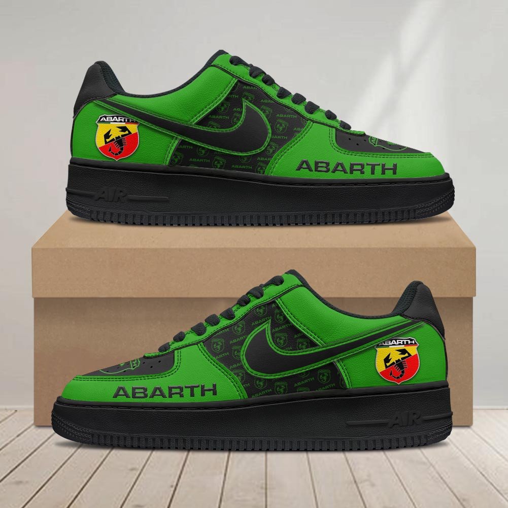Ideafootwear Abarth Air Low-Top Sneakers Shoes For Men And Women 1