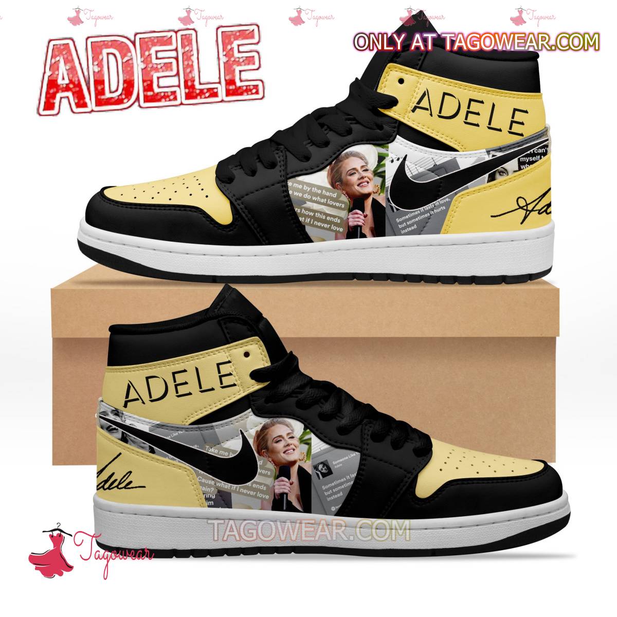 Ideafootwear Adele AJ1 High Sneakers Shoes For Men And Women