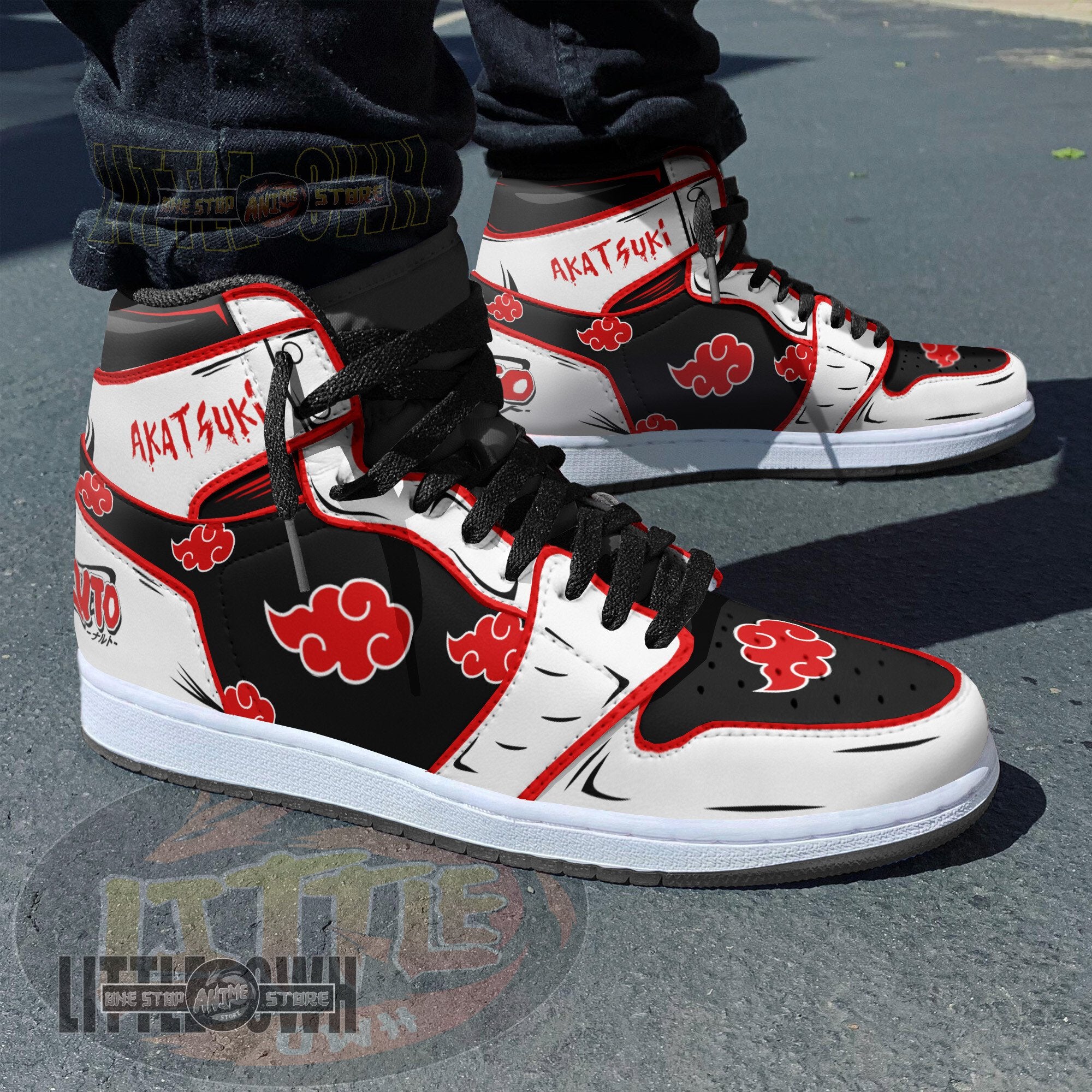 Ideafootwear Akatsuki AJ1 High Sneakers Shoes For Men And Women
