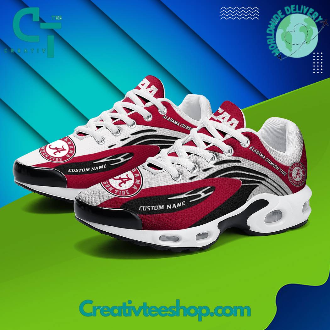 Ideafootwear Alabama Crimson Tide TN Shoes Sneakers For Men And Women