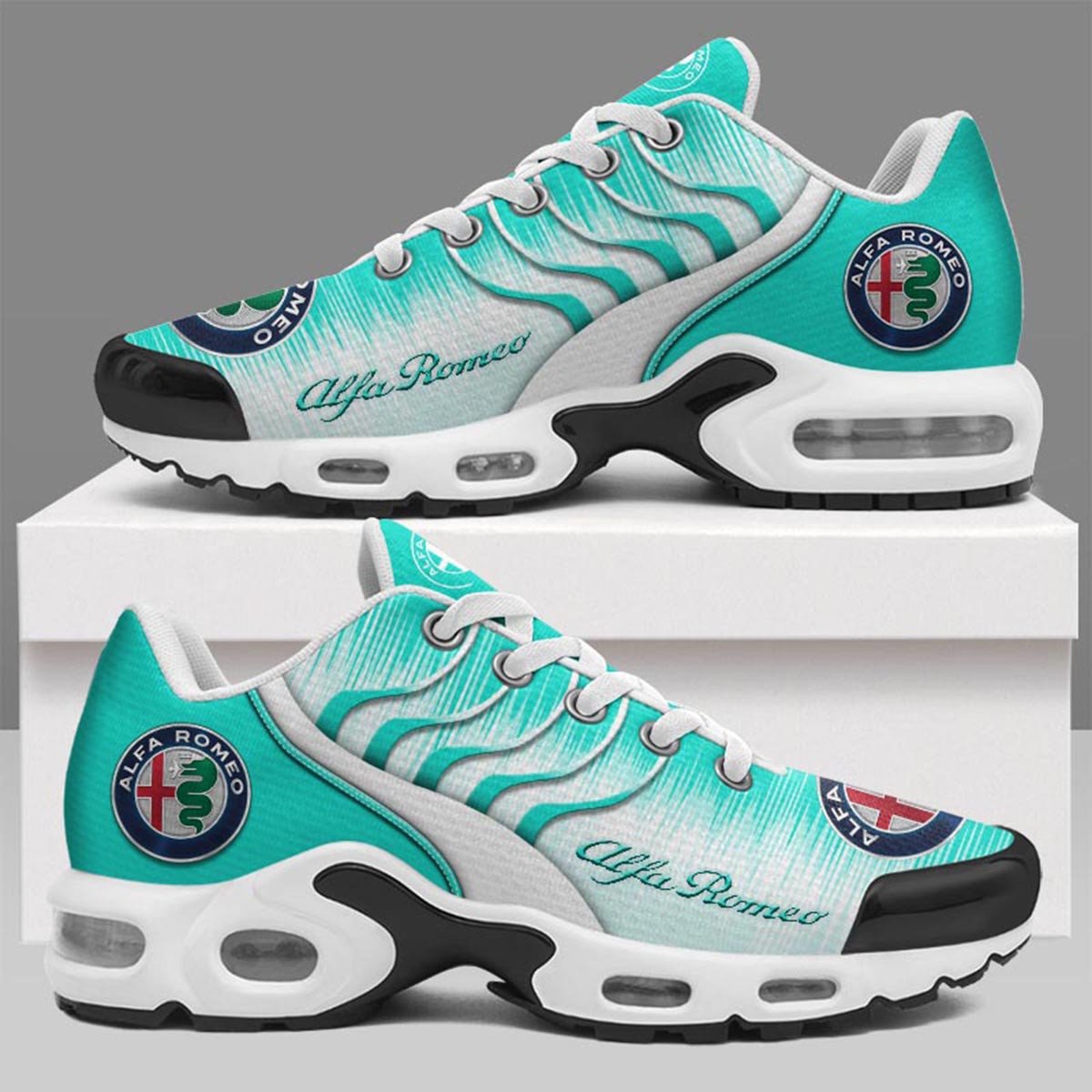 Ideafootwear Alfa Romeo TN Shoes Sneakers For Men And Women