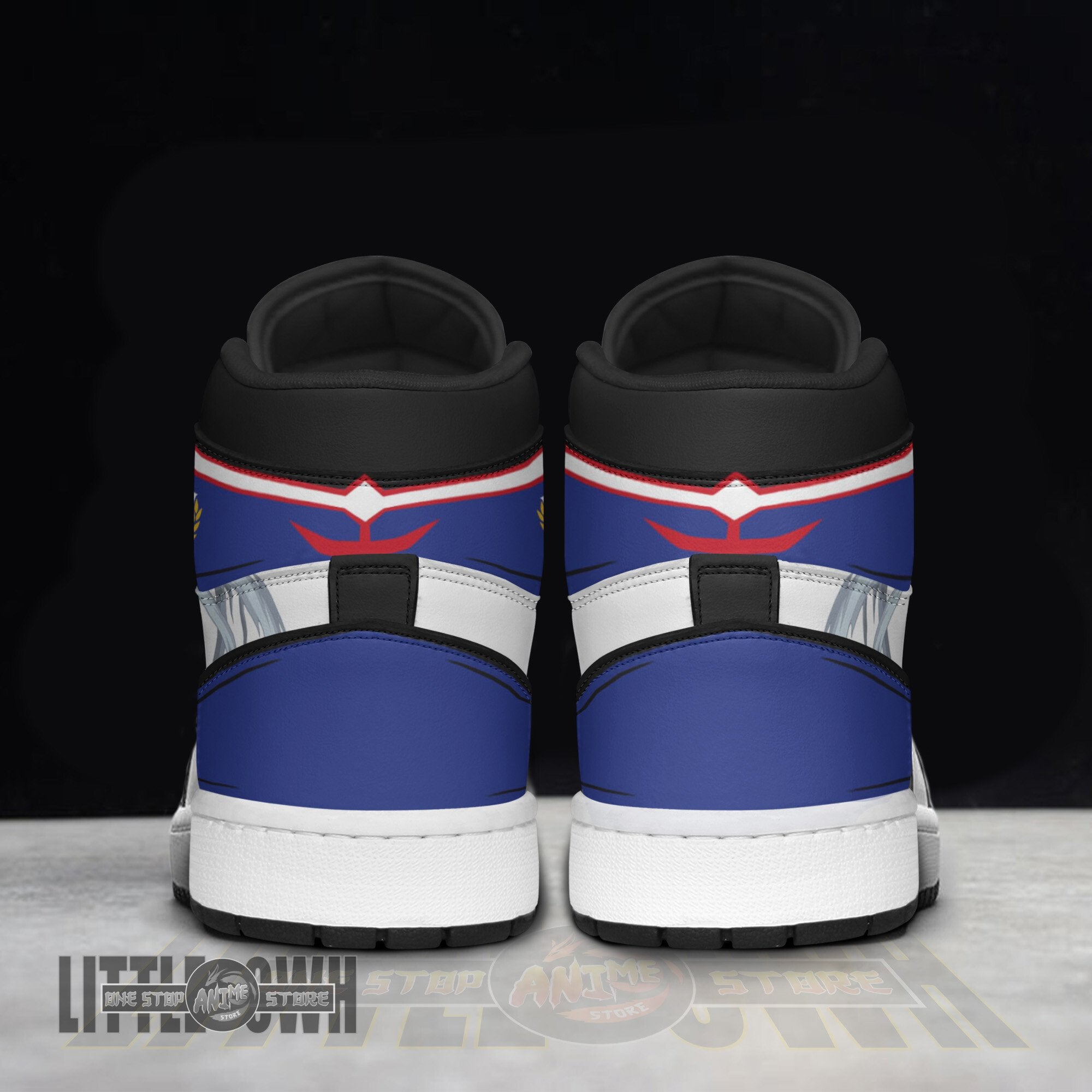 Ideafootwear All Might AJ1 High Sneakers Shoes For Men And Women