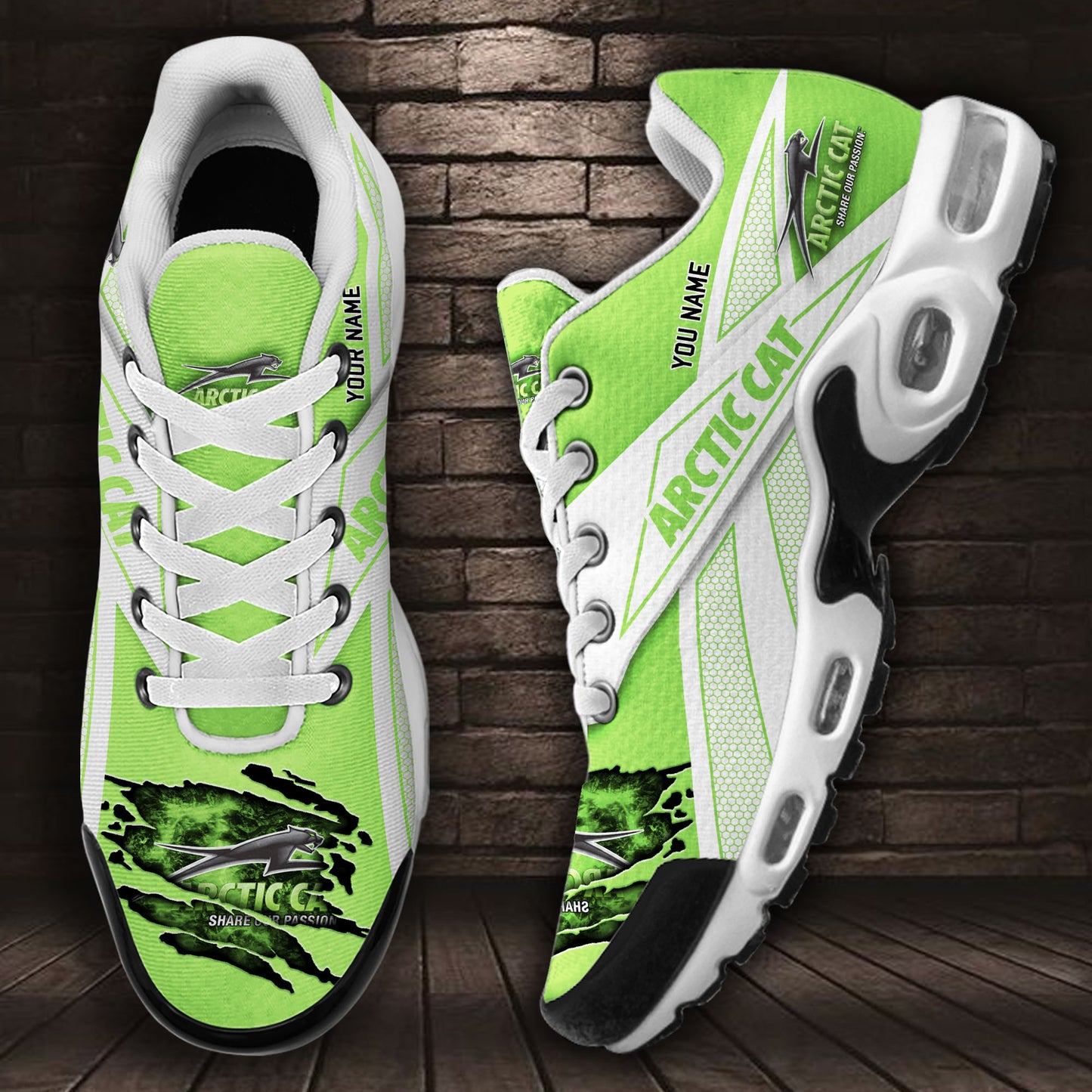 Ideafootwear Arctic Cat TN Shoes Sneakers For Men And Women