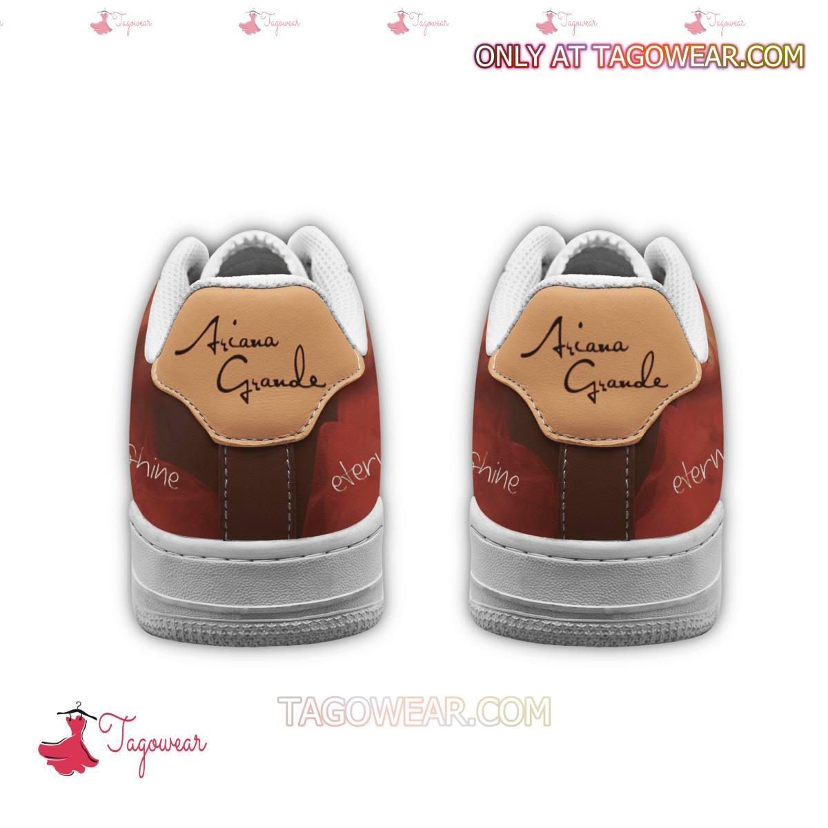 Ideafootwear Ariana Grande Air Low-Top Sneakers Shoes For Men And Women 4