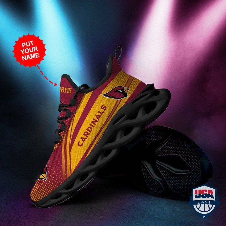Ideafootwear Arizona Cardinals Max Soul Shoes Sneakers For Men And Women