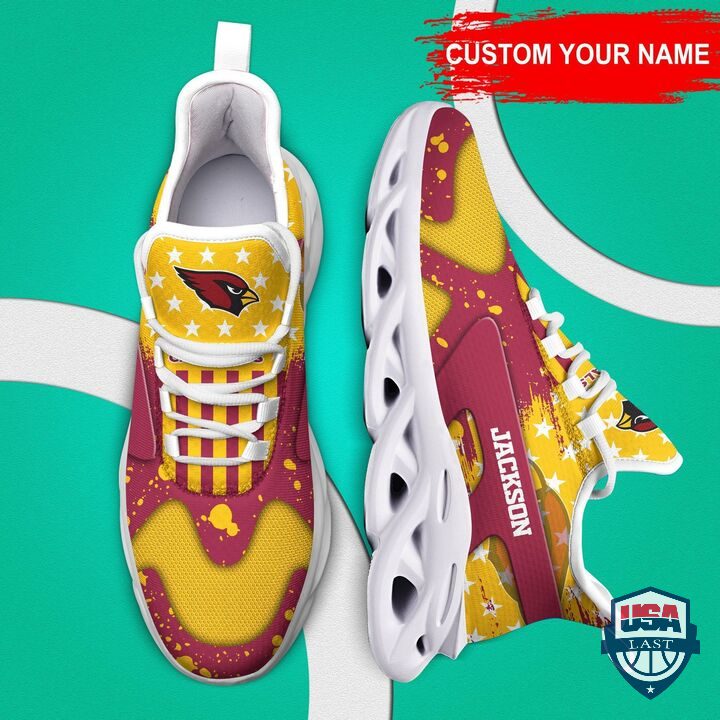 Ideafootwear Arizona Cardinals Max Soul Shoes Sneakers For Men And Women